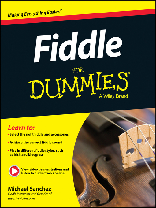 Title details for Fiddle For Dummies by Michael John Sanchez - Available
